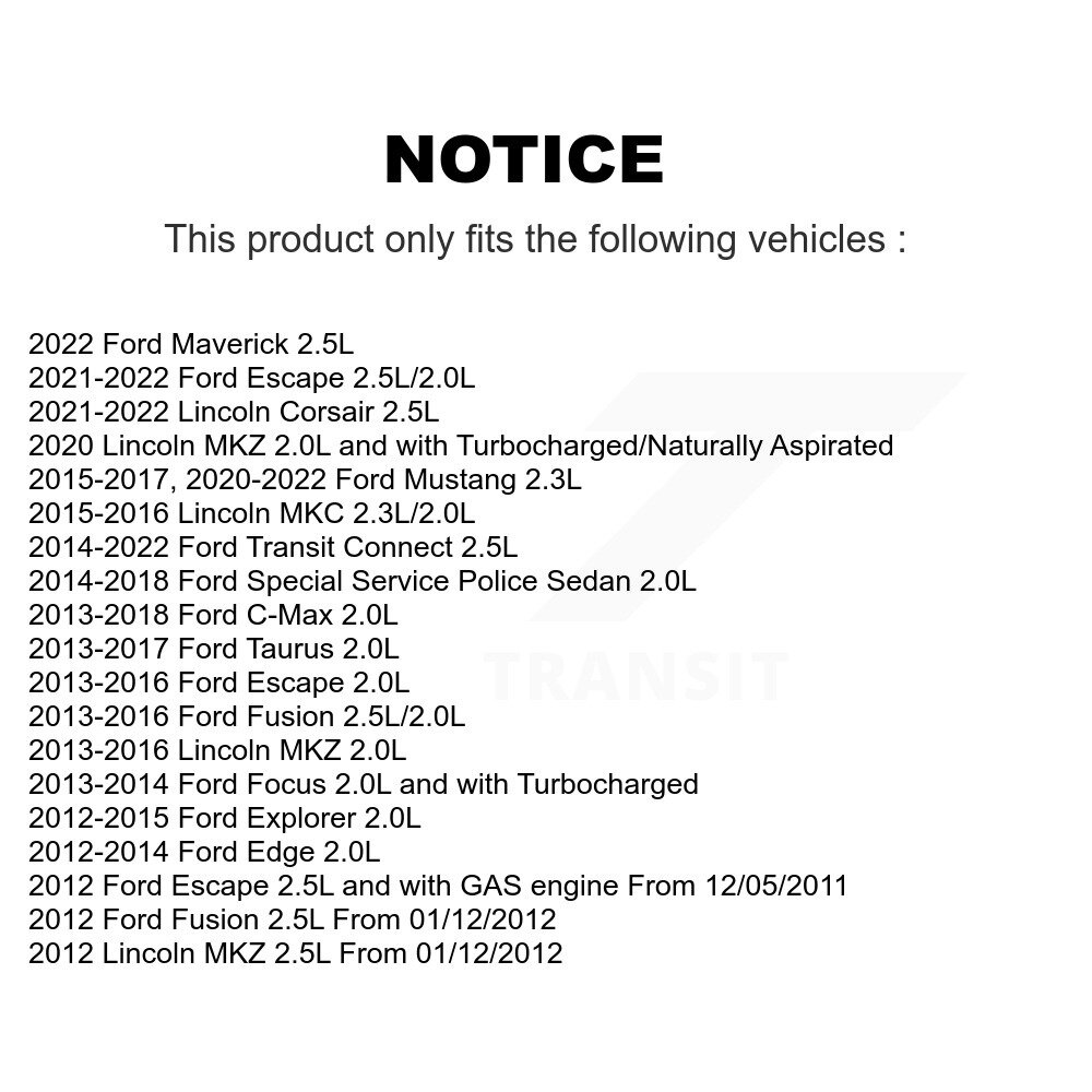 Engine Variable Valve Timing (VVT) Solenoid SEN-2VTS0042 For Ford Escape Edge - Image 2