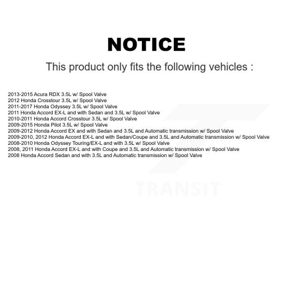 [Rear] Engine Variable Valve Timing (VVT) Solenoid SEN-2VTS0135 For Honda Accord - Image 2