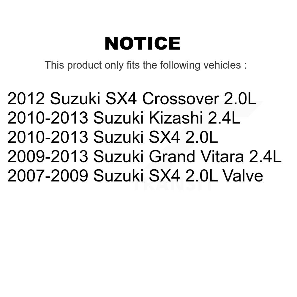 Engine Variable Valve Timing (VVT) Solenoid SEN-2VTS0432 For Suzuki SX4 Grand - Image 2