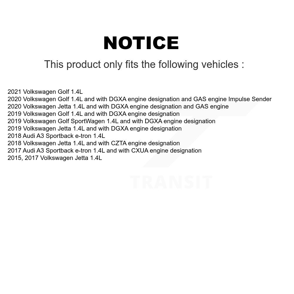 Engine Variable Valve Timing (VVT) Solenoid SEN-2VTS0547 For Volkswagen Jetta - Image 2