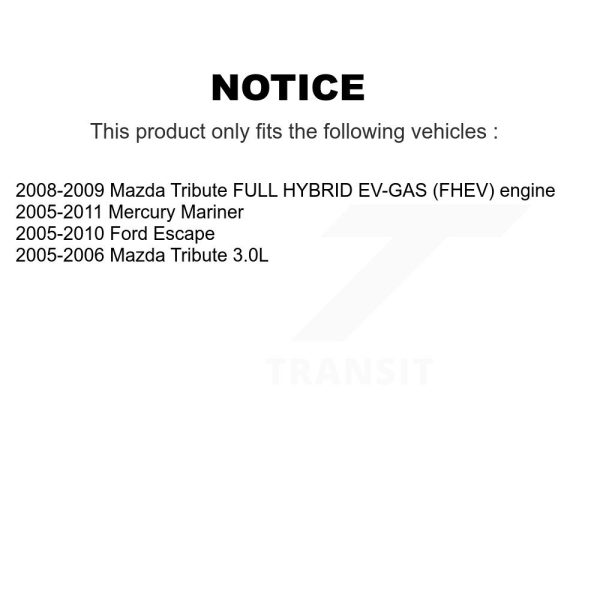 [Rear Right] Disc Brake Caliper SLC-184942 For Ford Escape Mazda Tribute Mercury - Image 2