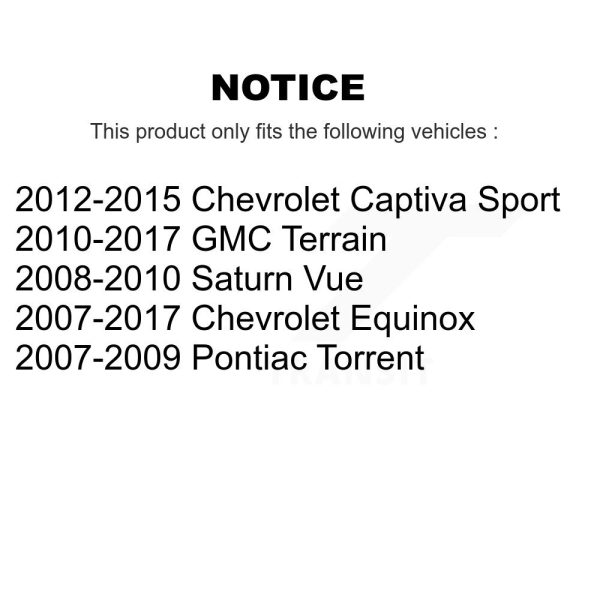 [Rear Left] Brake Caliper SLC-18B5040 For Chevrolet Equinox GMC Terrain Pontiac - Image 2
