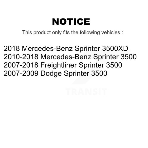[Front Left] Brake Caliper SLC-18B5088 For Sprinter 3500 Mercedes-Benz Dodge - Image 2