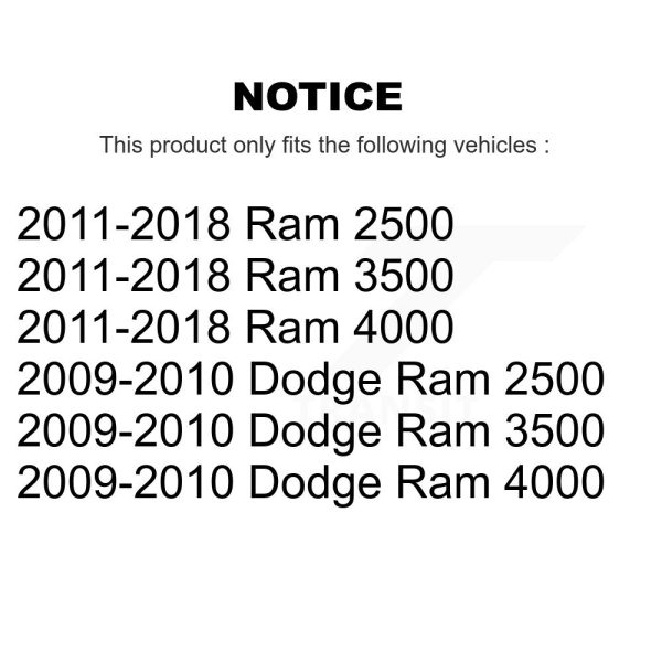 [Front Left] Disc Brake Caliper SLC-18B5173 For Ram 3500 2500 Dodge 4000 - Image 2