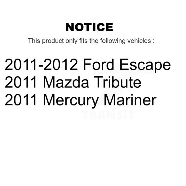 [Front Right] Brake Caliper SLC-18B5295 For Ford Escape Mazda Tribute Mercury - Image 2