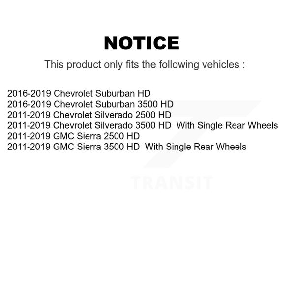 [Rear Right] Brake Caliper SLC-18B5306 For GMC Chevrolet Sierra 2500 HD 3500 - Image 2