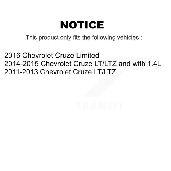 [Rear Left] Disc Brake Caliper SLC-18B5311 For Chevrolet Cruze Limited - Image 2
