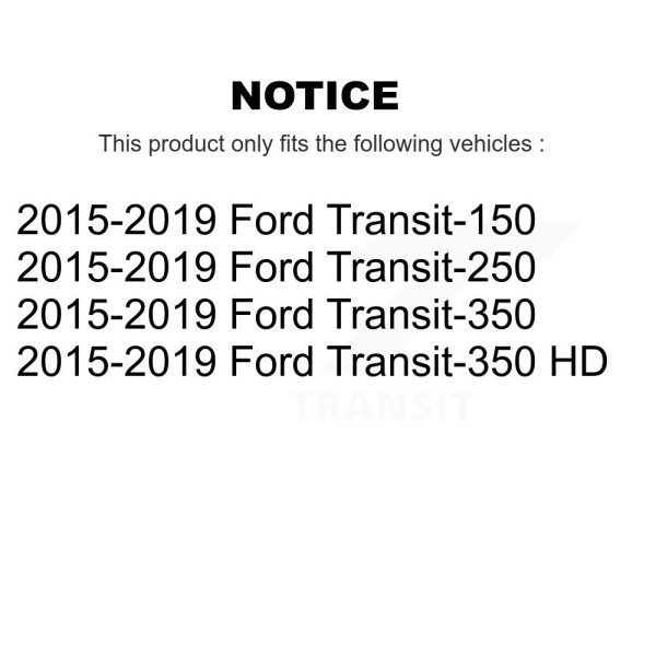 [Rear Left] Disc Brake Caliper SLC-18B5517 For Ford Transit-250 Transit-150 HD - Image 2