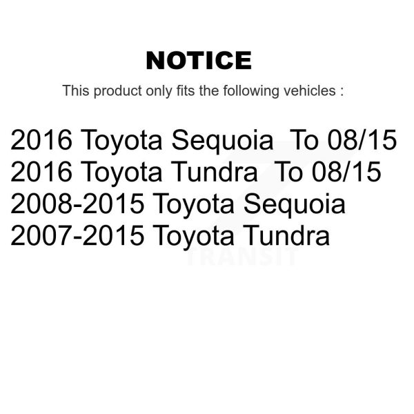 [Front Left] Disc Brake Caliper SLC-193275 For Toyota Tundra Sequoia - Image 2