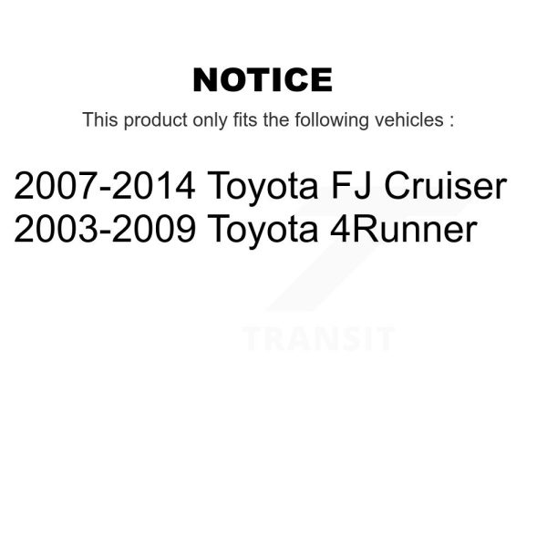 [Rear Left] Disc Brake Caliper SLC-19B2727 For Toyota 4Runner FJ Cruiser - Image 2