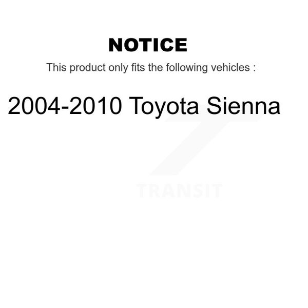 [Rear Left] Disc Brake Caliper SLC-19B2873 For 2004-2010 Toyota Sienna - Image 2