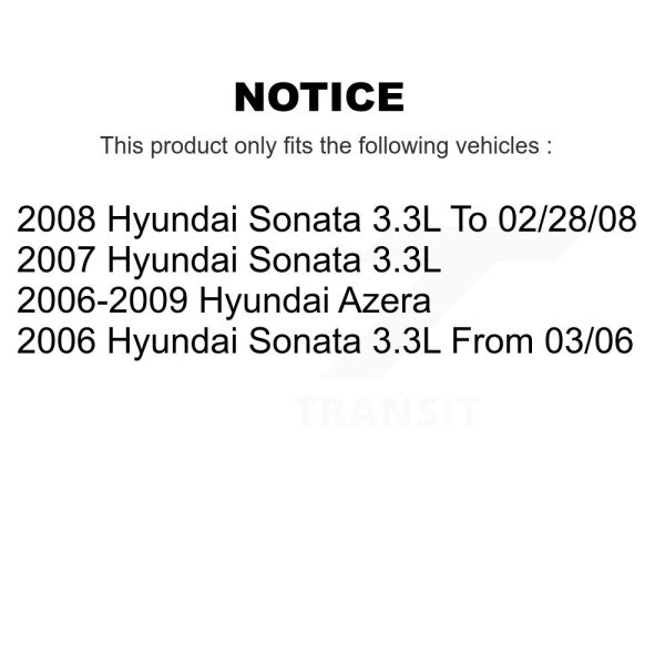 [Rear Right] Disc Brake Caliper SLC-19B3100A For Hyundai Sonata Azera - Image 2