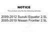 [Front Left] Brake Caliper SLC-19B3123 For Nissan Frontier Suzuki Equator 2.5L - Image 2