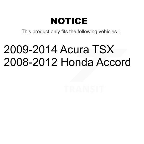 [Rear Left] Disc Brake Caliper SLC-19B3359 For Honda Accord Acura TSX - Image 2