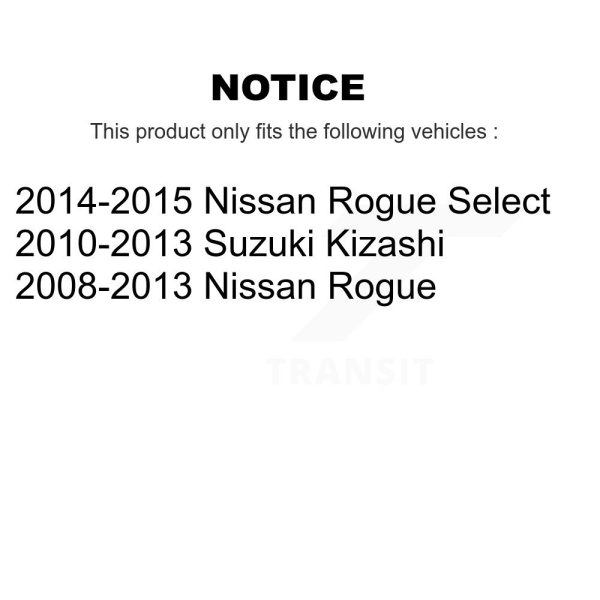 [Front Right] Brake Caliper SLC-19B3429 For Nissan Rogue Suzuki Kizashi Select - Image 2