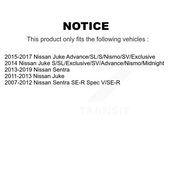 [Rear Left] Disc Brake Caliper SLC-19B3582 For Nissan Sentra Juke - Image 2