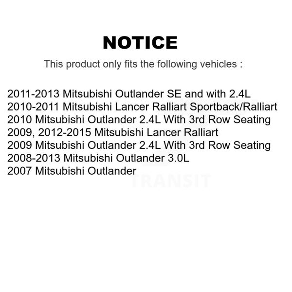 [Rear Left] Disc Brake Caliper SLC-19B3584 For Mitsubishi Lancer Outlander - Image 2