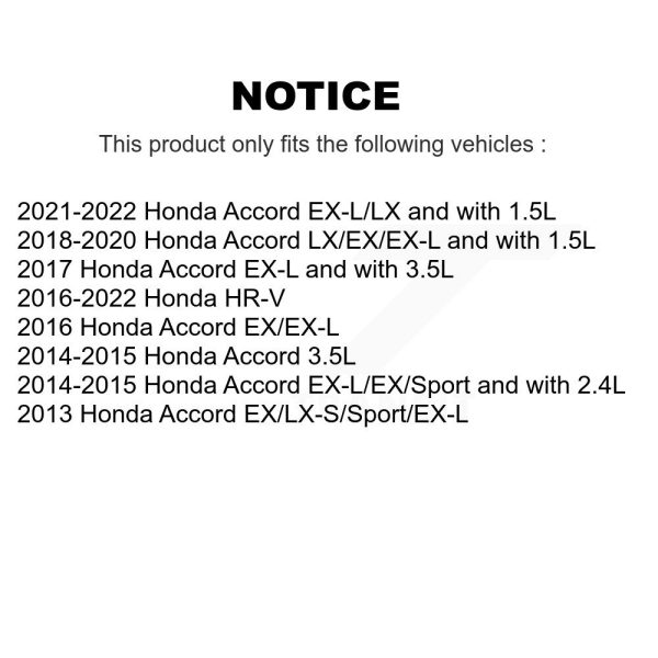 [Front Left] Disc Brake Caliper SLC-19B7106 For Honda Accord HR-V - Image 2