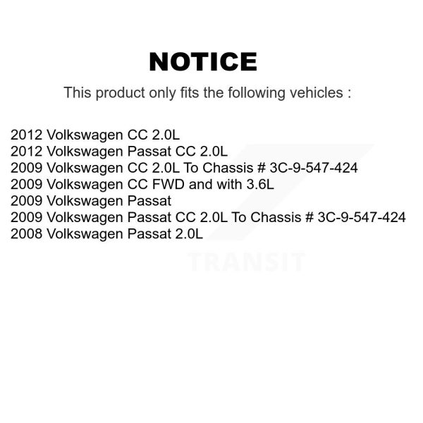 [Rear Left] Disc Brake Caliper SLC-19B7260 For Volkswagen Passat CC - Image 2
