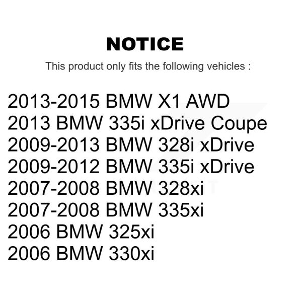 [Front Right Lower Rearward] Suspension Control Arm TOR-CA1211 For BMW 328i X1 - Image 2