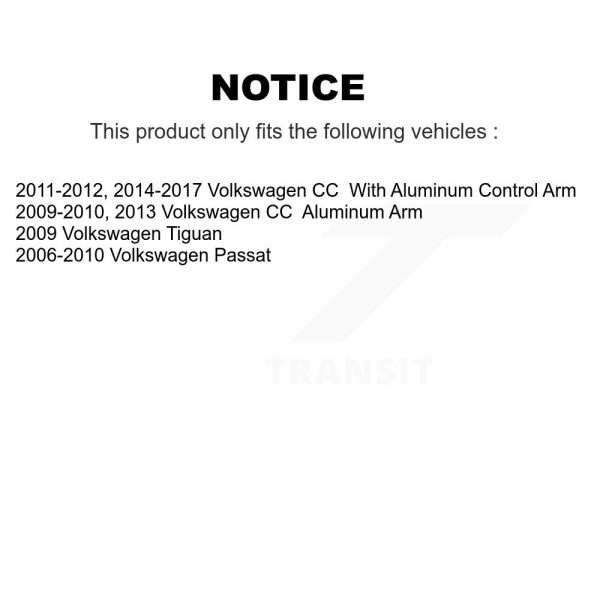 [Front Right Lower] Suspension Control Arm Ball Joint Assembly TOR-CK620711 For - Image 2