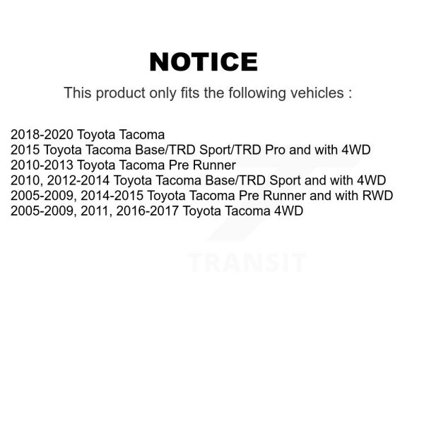 [Front Left Upper] Suspension Control Arm Ball Joint Assembly TOR-CK621475 For - Image 2