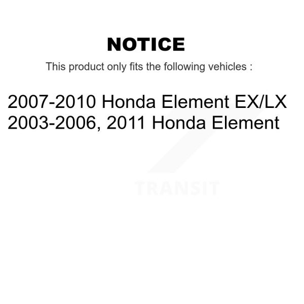 [Front Left Lower] Suspension Control Arm TOR-CK622174 For Honda Element - Image 2