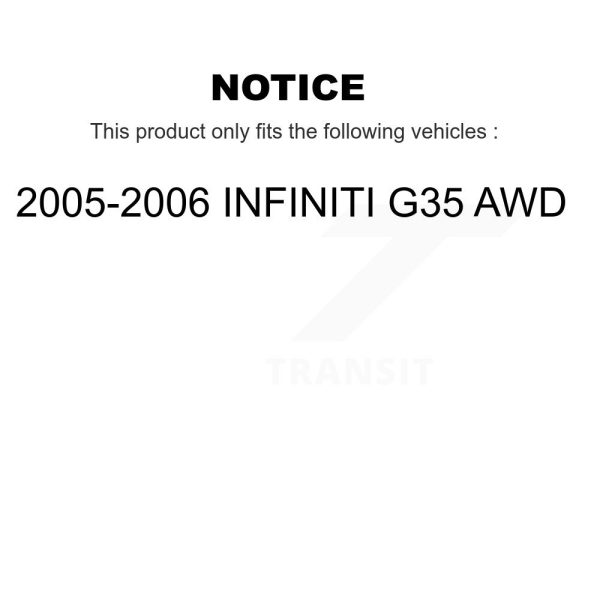 [Front Right Lower Forward] Suspension Control Arm TOR-CK642547 For INFINITI G35 - Image 2