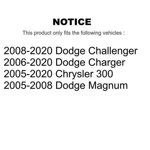 [Rear Lower Center] Suspension Control Arm TOR-CK642905 For Dodge Chrysler 300 - Image 2