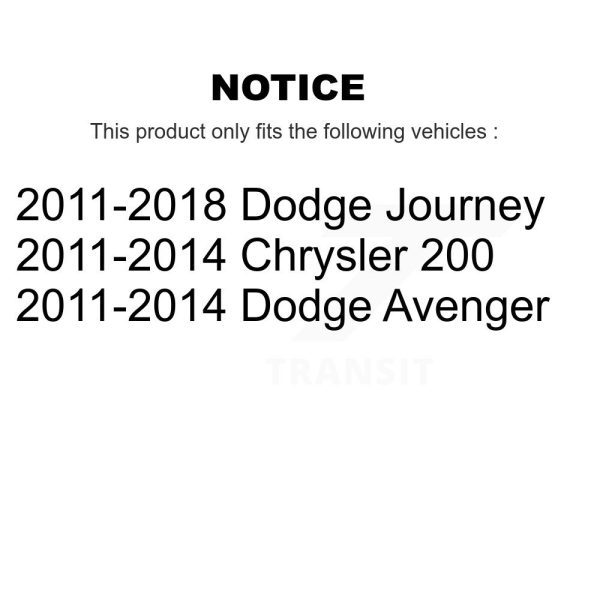 [Rear Upper] Suspension Control Arm Ball Joint Assembly TOR-CK643056 For Dodge - Image 2