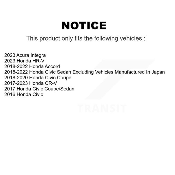 [Rear Lower Forward] Suspension Control Arm TOR-CK643666 For Honda Civic CR-V - Image 2