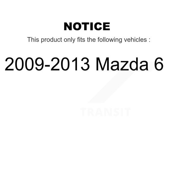 [Front Inner] Steering Tie Rod End TOR-EV800833 For 2009-2013 Mazda 6 - Image 2