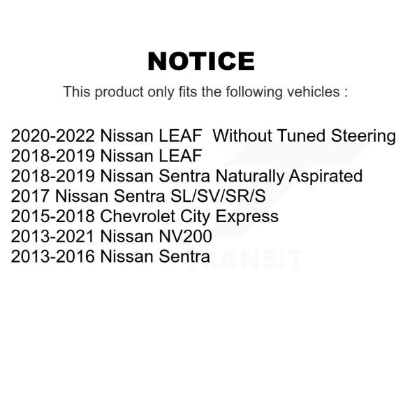 [Inner] Steering Tie Rod End TOR-EV800951 For Nissan Sentra NV200 LEAF Chevrolet - Image 2