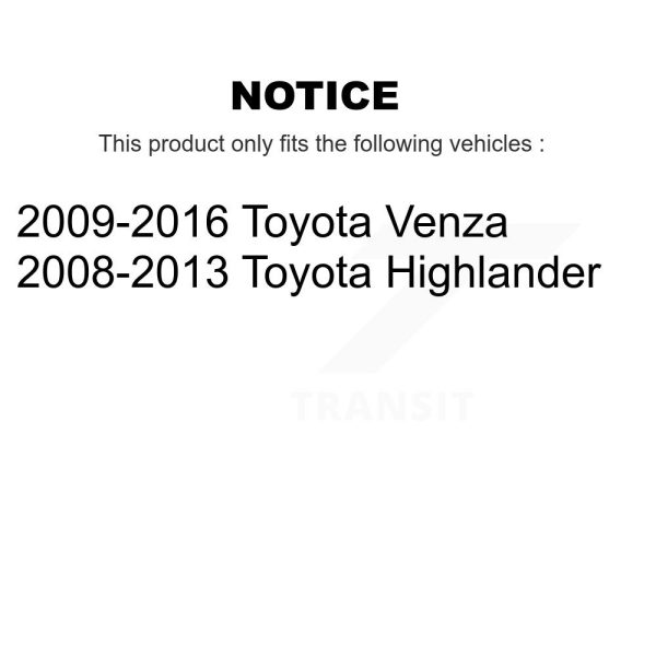 [Inner] Steering Tie Rod End TOR-EV801472 For Toyota Venza Highlander - Image 2