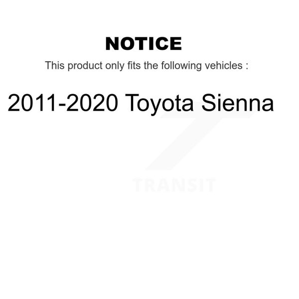 [Front Inner] Steering Tie Rod End TOR-EV801518 For 2011-2020 Toyota Sienna - Image 2