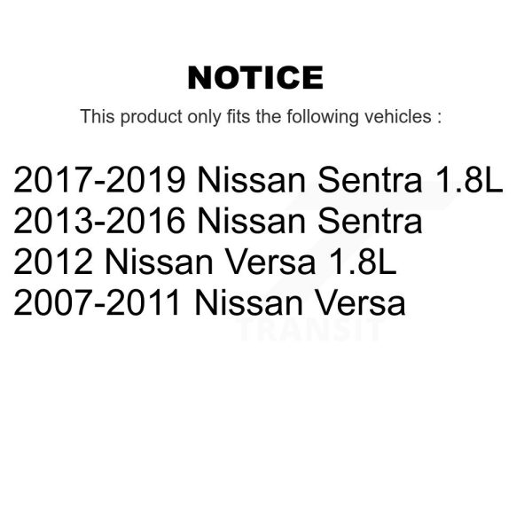 [Front To Frame] Suspension Stabilizer Bar Bushing Kit TOR-K200873 For Nissan - Image 2