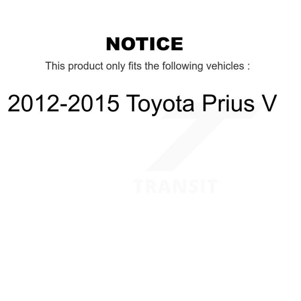 [Front To Frame] Suspension Stabilizer Bar Bushing Kit TOR-K201483 For - Image 2