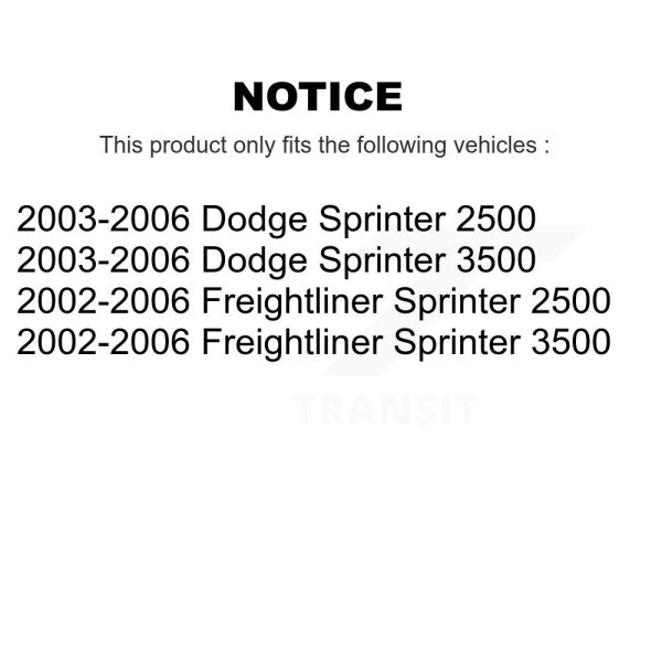 [Front Lower] Suspension Ball Joint TOR-K7455 For Sprinter 2500 Dodge 3500 - Image 2