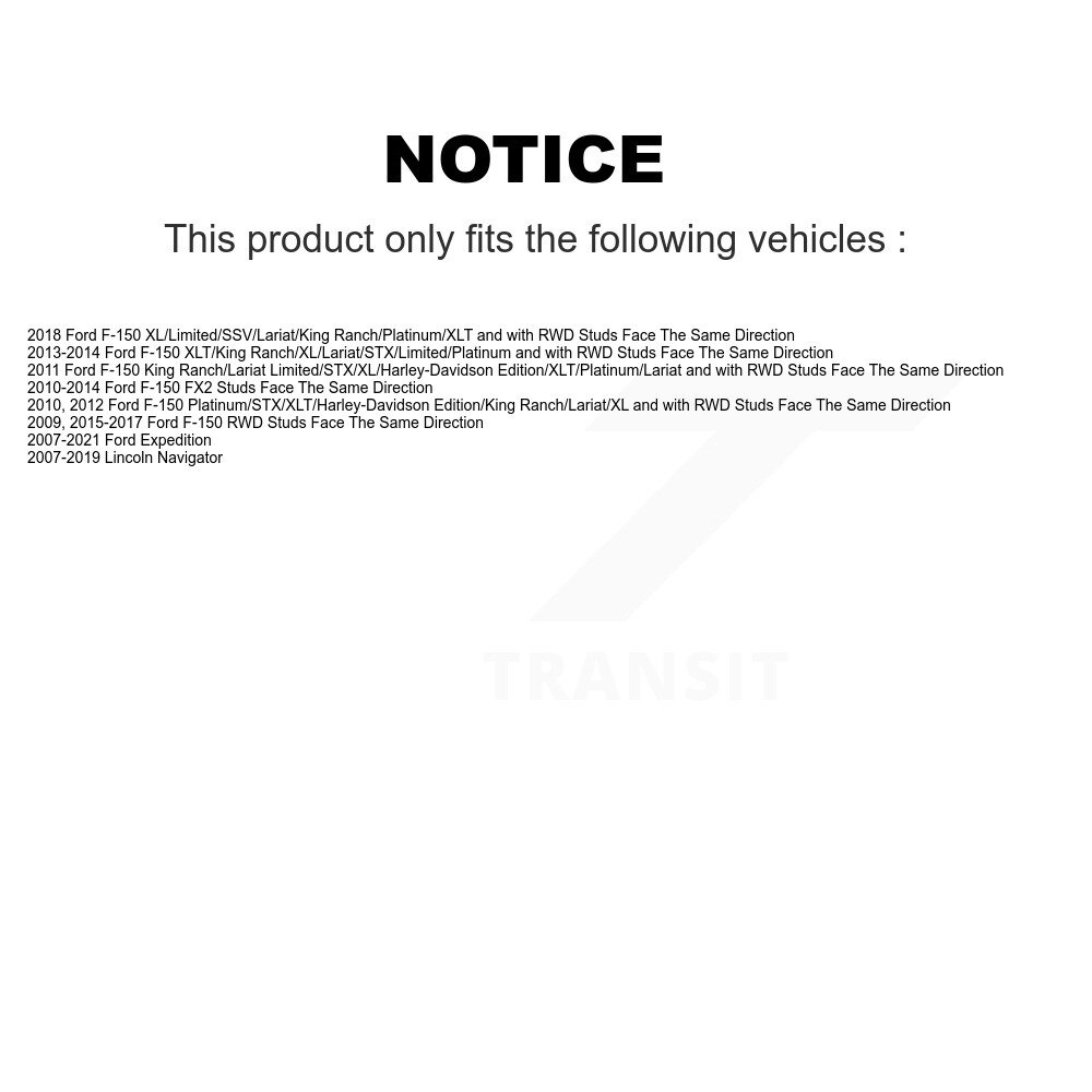 Suspension Stabilizer Bar Link Kit TOR-K750052 For Ford F-150 Expedition - Image 2