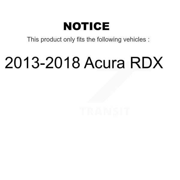 [Front Left] Suspension Stabilizer Bar Link Kit TOR-K750667 For 13-18 Acura RDX - Image 2