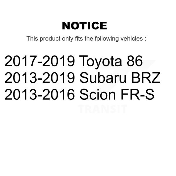 [Front] Suspension Stabilizer Bar Link Kit TOR-K750668 For Scion FR-S Subaru BRZ - Image 2