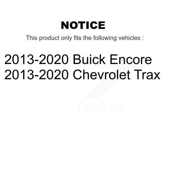 [Front Right] Suspension Stabilizer Bar Link Kit TOR-K750683 For Buick Encore - Image 2