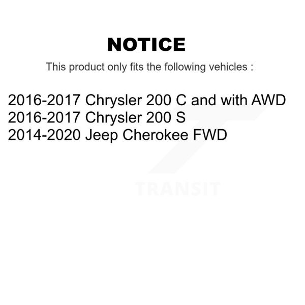 [Front] Suspension Stabilizer Bar Link Kit TOR-K750704 For Jeep Cherokee 200 - Image 2