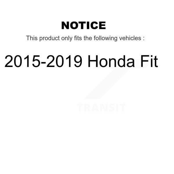 [Front Left] Suspension Stabilizer Bar Link Kit TOR-K750838 For 15-19 Honda Fit - Image 2
