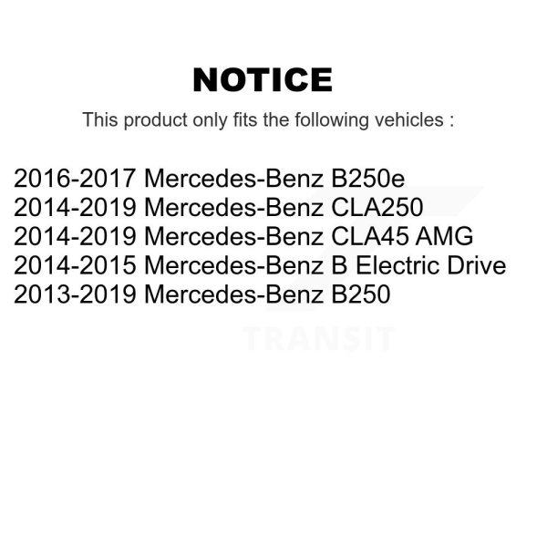 [Front] Suspension Stabilizer Bar Link Kit TOR-K750875 For Mercedes-Benz CLA250 - Image 2