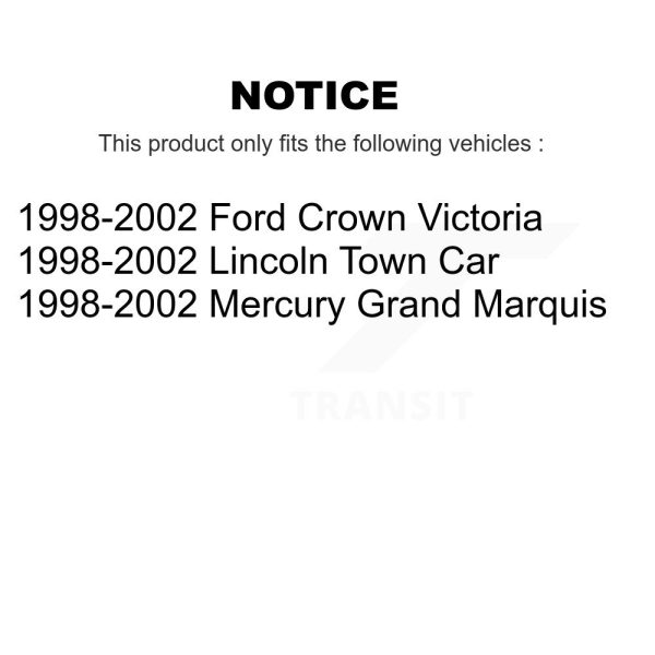 [Front] Suspension Stabilizer Bar Link Kit TOR-K8953 For Mercury Grand Marquis - Image 2