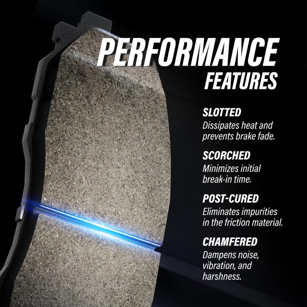 [Front] Ceramic Disc Brake Pads TEC-1047 For Ford Escape Mazda Tribute Mercury - Image 3