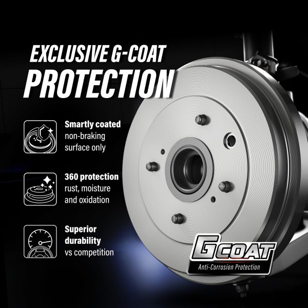 [Rear] Coated Brake Drum GCR-9781 For Chevrolet Aveo Pontiac Aveo5 Wave Spark G3 - Image 3