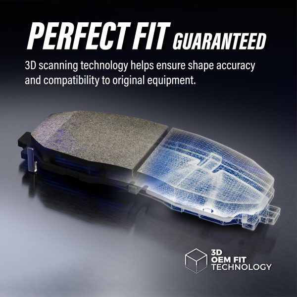 [Front] Ceramic Disc Brake Pads TEC-1047 For Ford Escape Mazda Tribute Mercury - Image 5