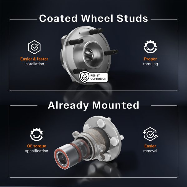 [Rear] Wheel Bearing Hub Assembly 70-512337 For Lexus IS250 IS350 GS350 GS300 IS - Image 9
